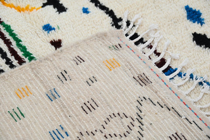 DecorBites™ Moroccan Handmade Traditional Azilal Rug 273 X 155 Cm