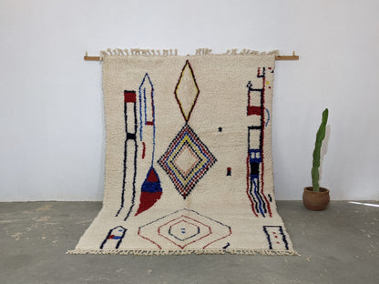 DecorBites™ Moroccan Handmade Traditional Azilal Rug 300 X 200 cm