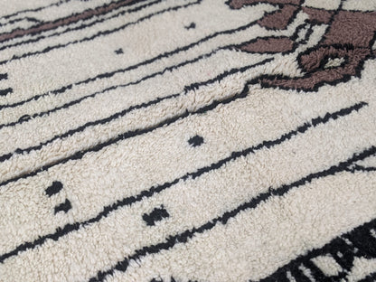 DecorBites™ Moroccan Handmade Traditional Azilal Rug 317 X 215 Cm