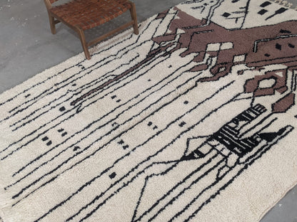 DecorBites™ Moroccan Handmade Traditional Azilal Rug 317 X 215 Cm