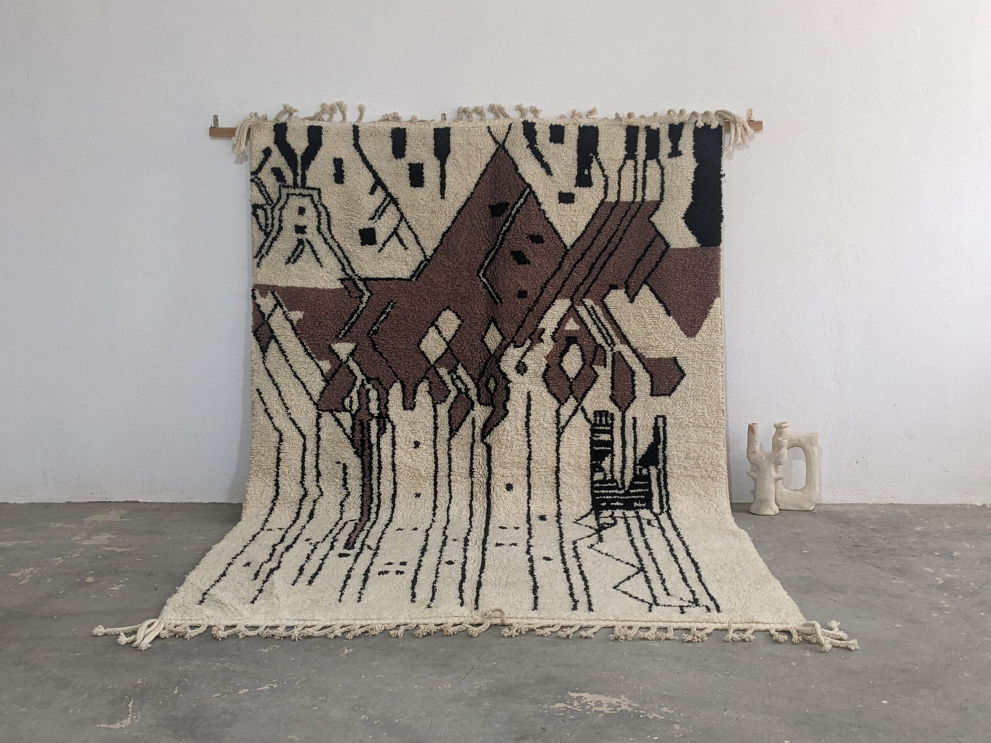 DecorBites™ Moroccan Handmade Traditional Azilal Rug 317 X 215 Cm