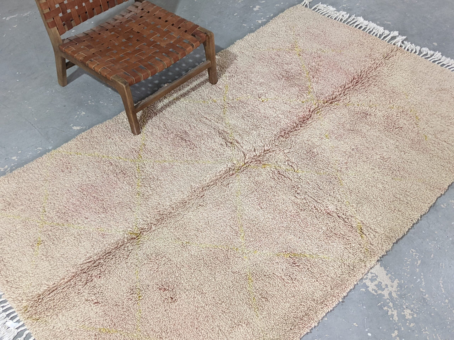 DecorBites™ Moroccan Handmade Traditional Beni Ouarain Rug 250 X 154 Cm