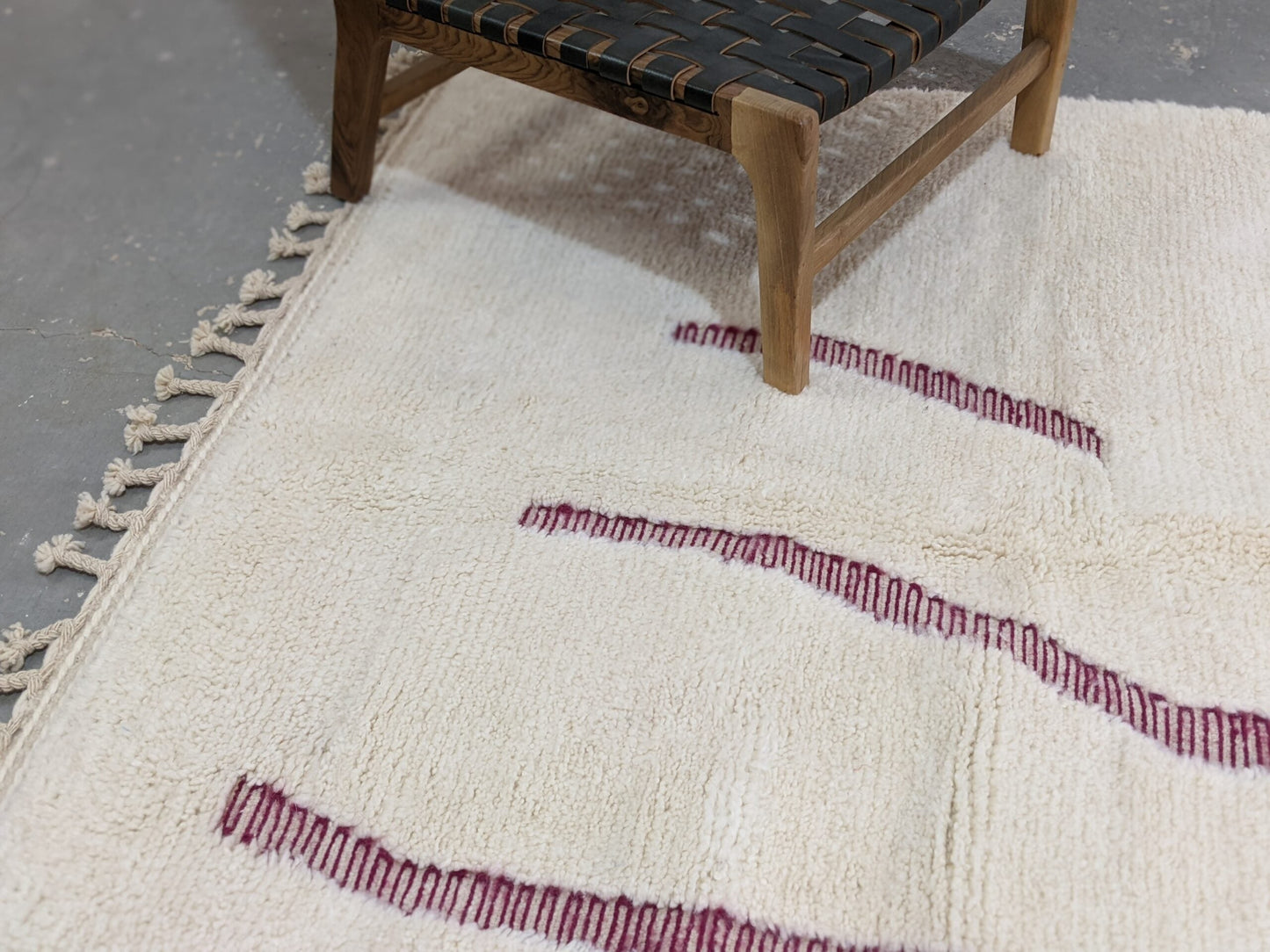 DecorBites™ Moroccan Handmade Traditional Beni Ouarain Rug 258 X 164 cm