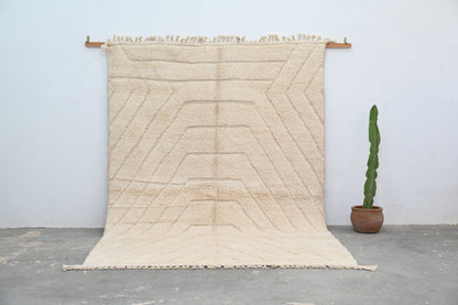DecorBites™ Moroccan Handmade Traditional Beni Ouarain Rug 285 X 205 Cm
