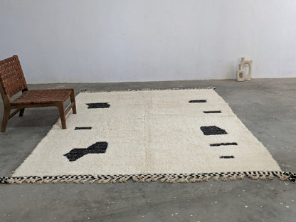 DecorBites™ Moroccan Handmade Traditional Beni Ouarain Rug 290 X 210 Cm