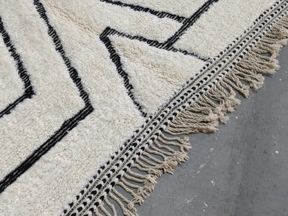 DecorBites™ Moroccan Handmade Traditional Beni Ouarain Rug 290 X 213 Cm