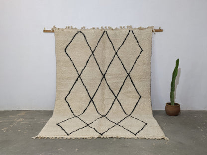 DecorBites™ Moroccan Handmade Traditional Beni Ouarain Rug 292 X 202 cm