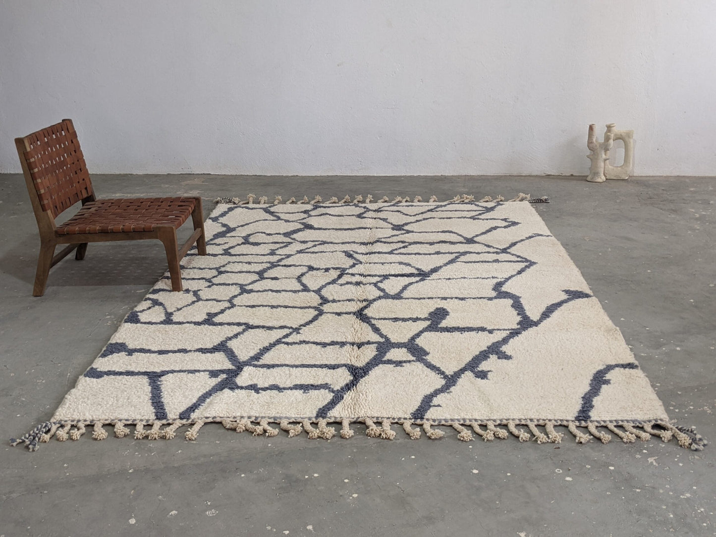 DecorBites™ Moroccan Handmade Traditional Beni Ouarain Rug 297 X 208 Cm
