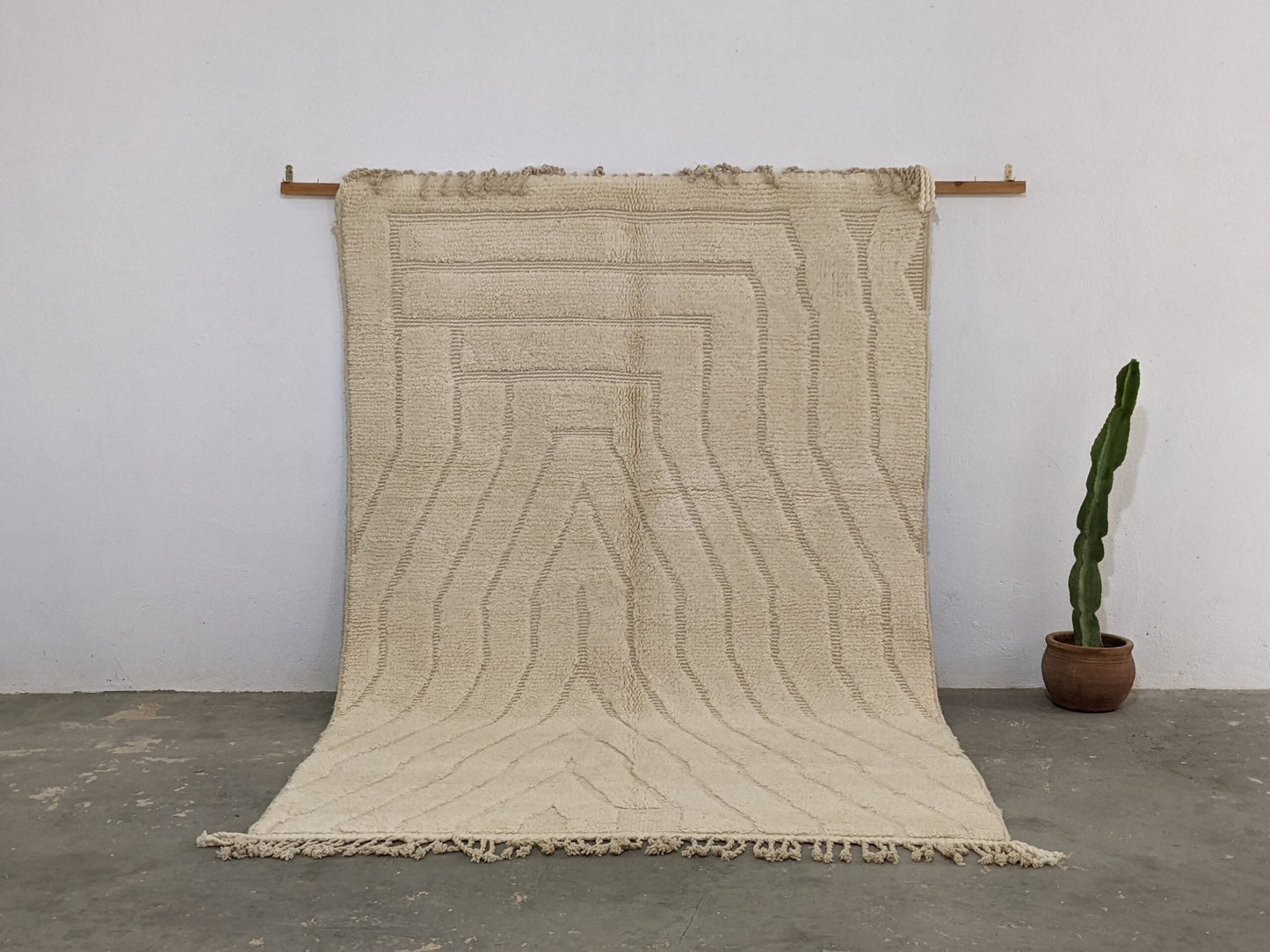 DecorBites™ Moroccan Handmade Traditional Beni Ouarain Rug 300 X 200 Cm