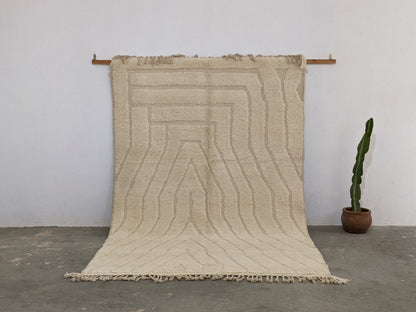 DecorBites™ Moroccan Handmade Traditional Beni Ouarain Rug 300 X 200 Cm