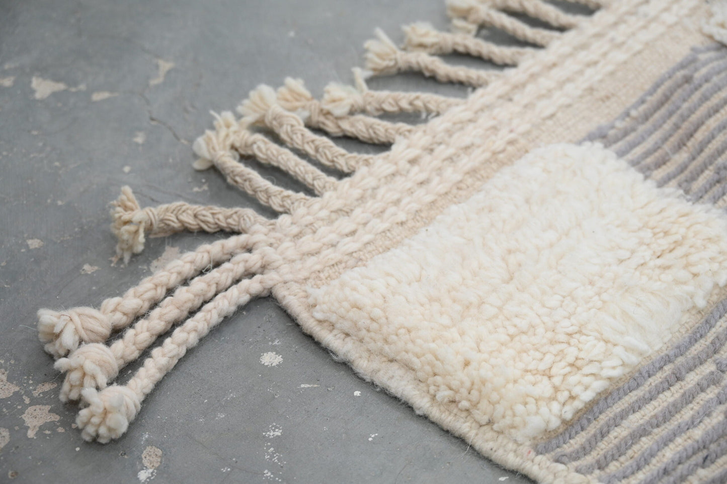 DecorBites™ Moroccan Handmade Traditional Beni Ouarain Rug 300 X 203 cm