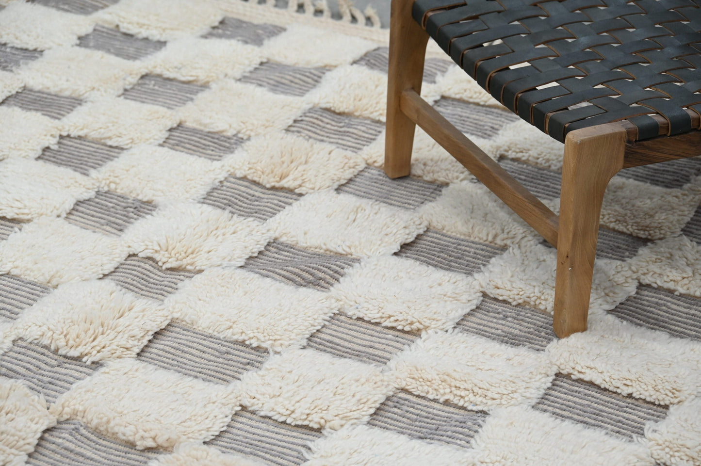 DecorBites™ Moroccan Handmade Traditional Beni Ouarain Rug 300 X 203 cm