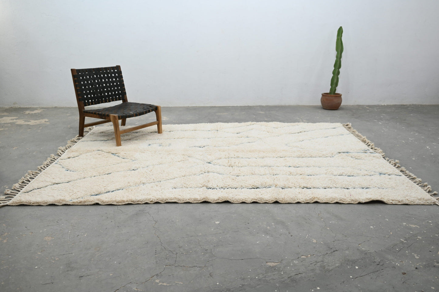 DecorBites™ Moroccan Handmade Traditional Beni Ouarain Rug 300 X 205 Cm