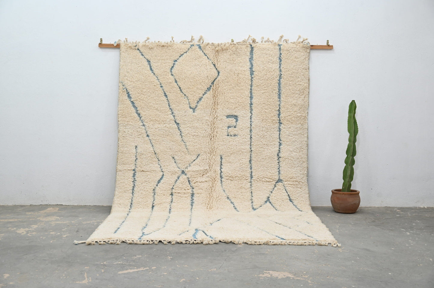 DecorBites™ Moroccan Handmade Traditional Beni Ouarain Rug 300 X 205 Cm