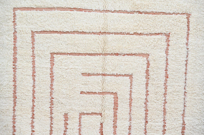 DecorBites™ Moroccan Handmade Traditional Beni Ouarain Rug 302 X 200 Cm