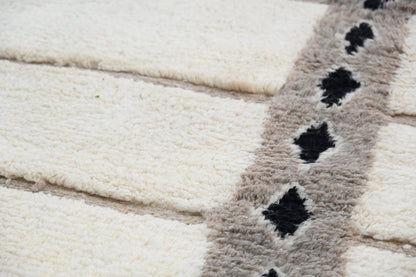 DecorBites™ Moroccan Handmade Traditional Beni Ouarain Rug 303 X 196 Cm