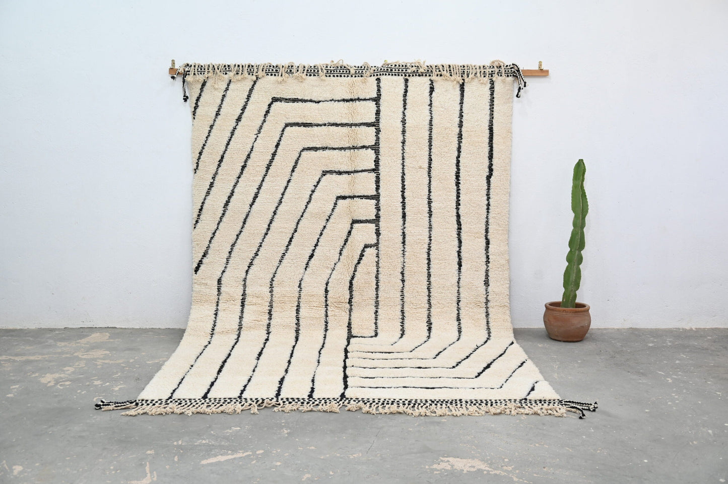 DecorBites™ Moroccan Handmade Traditional Beni Ouarain Rug 304 X 210 cm