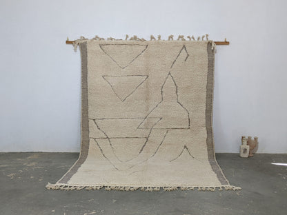 DecorBites™ Moroccan Handmade Traditional Beni Ouarain Rug 305 X 204 Cm
