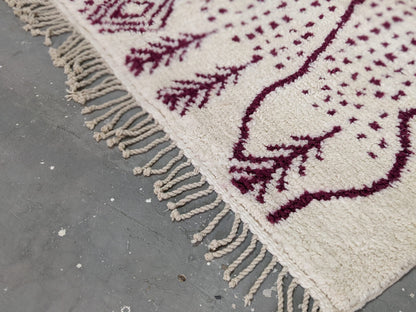 DecorBites™ Moroccan Handmade Traditional Beni Ouarain Rug 307 x 213 cm