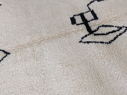 DecorBites™ Moroccan Handmade Traditional Beni Ouarain Rug 310 X 210 Cm