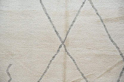 DecorBites™ Moroccan Handmade Traditional Berber Rug Beni Ouarain 303 X 212 Cm