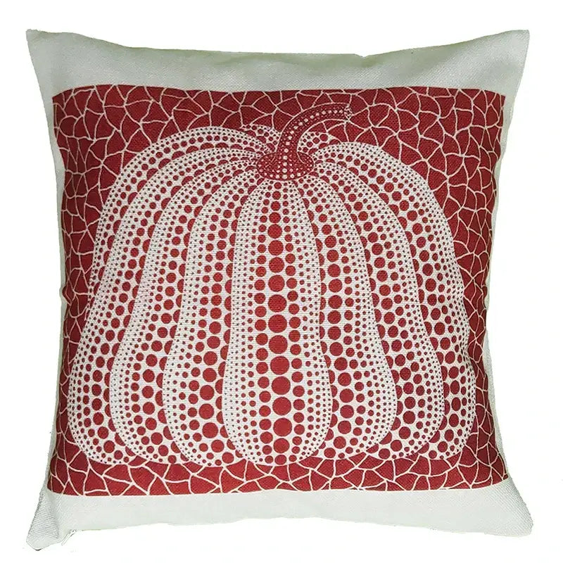 Mosaic eye cotton pumpkin pillowcase living room decor