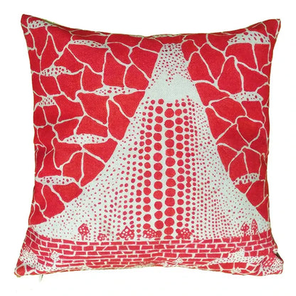 Mosaic eye cotton pumpkin pillowcase living room decor