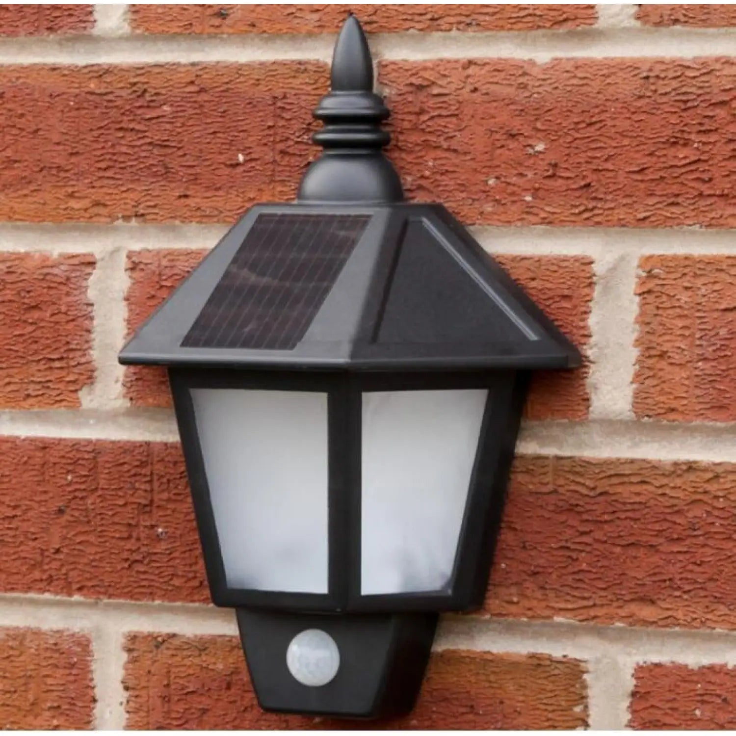 Motion Activated Solar Wall Lamp for Outdoor Lighting with Waterproof