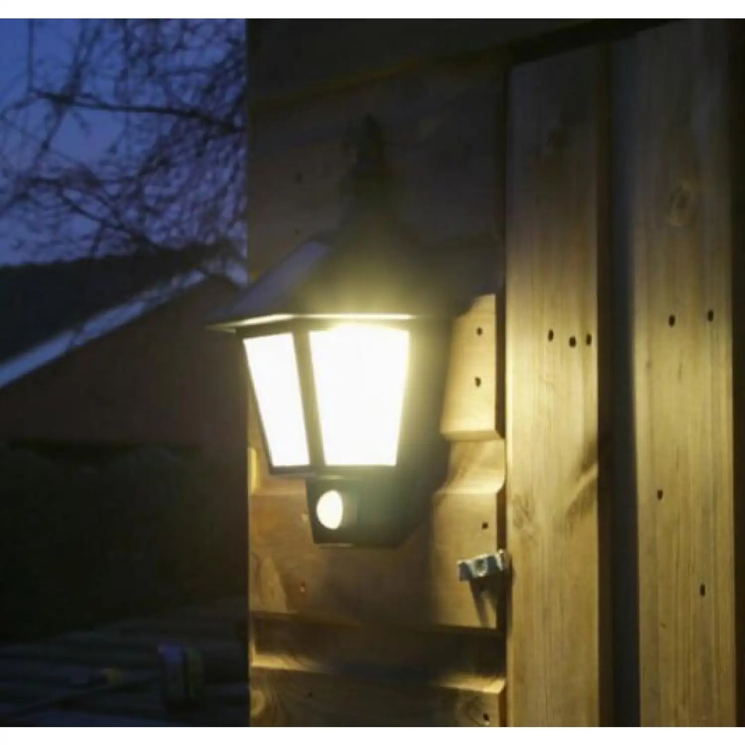 Motion Activated Solar Wall Lamp for Outdoor Lighting with Waterproof