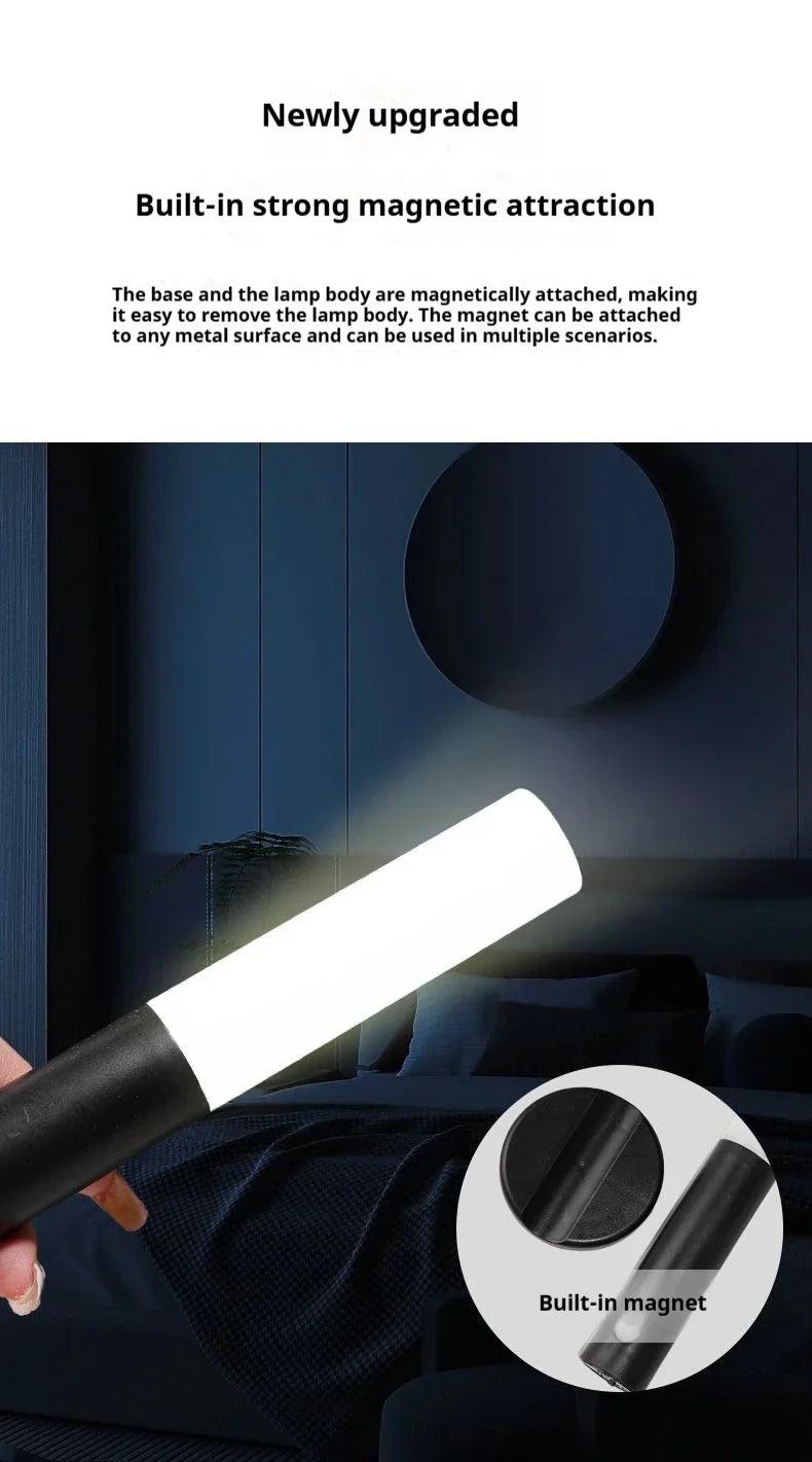 DecorBites™ Motion Sensor Battery Operated Black Wall Lamp
