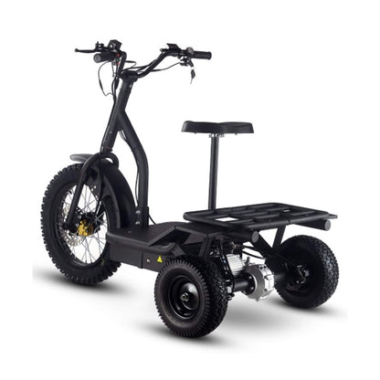 MotoTec 48V 1200W Electric Trike Three Wheel Scooter (SAK70549)