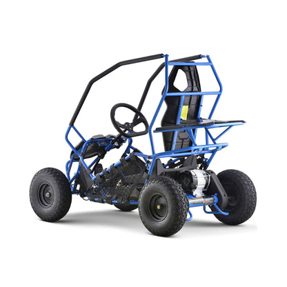 MotoTec Maverick 36V/36AH Electric Motorized Go Kart, 1000W (SAK96403)