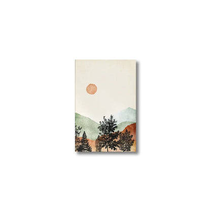 DecorBites™ Mountain Wall Art Set - Watercolor Landscape