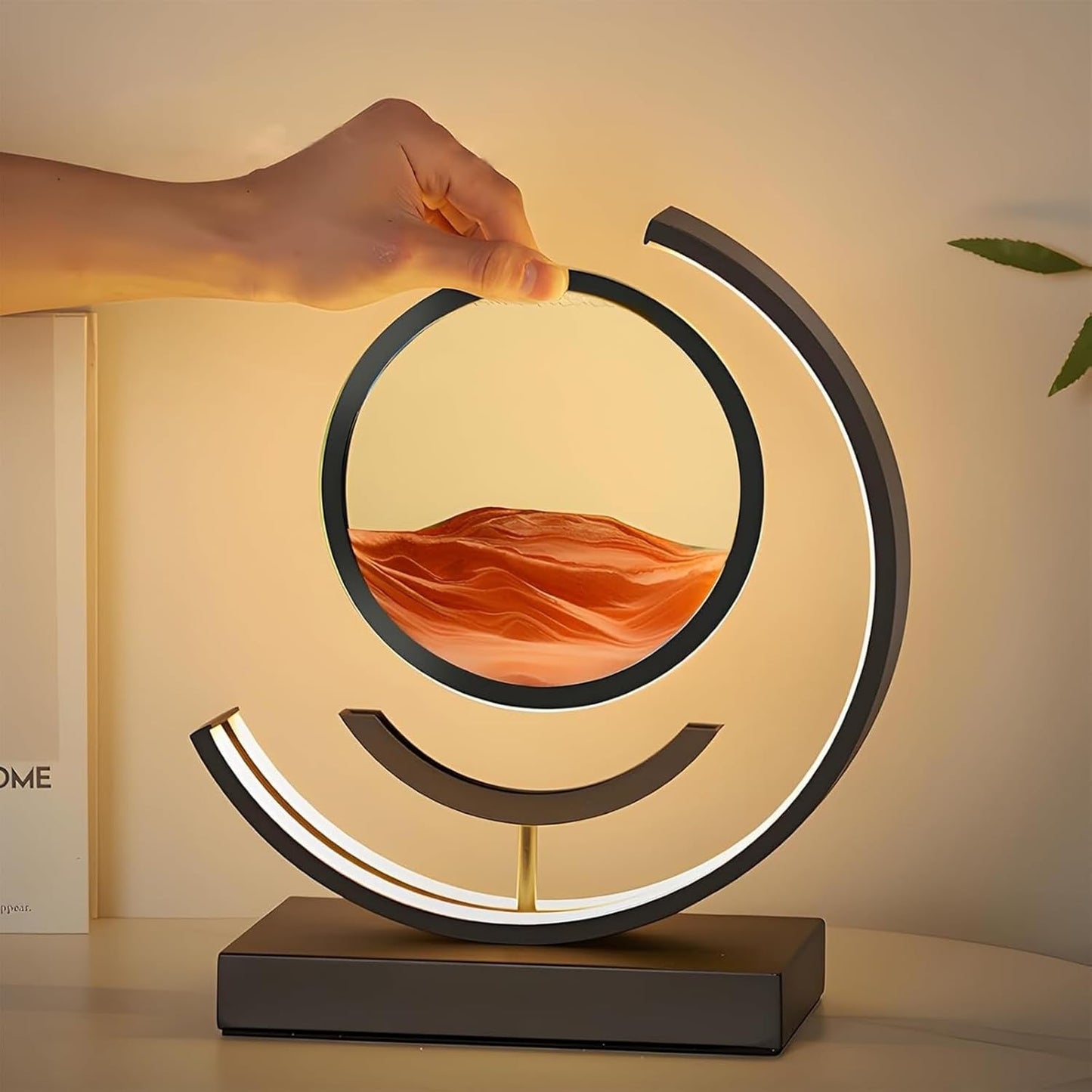 Moving Sand Sandscapes LED Table Lamp