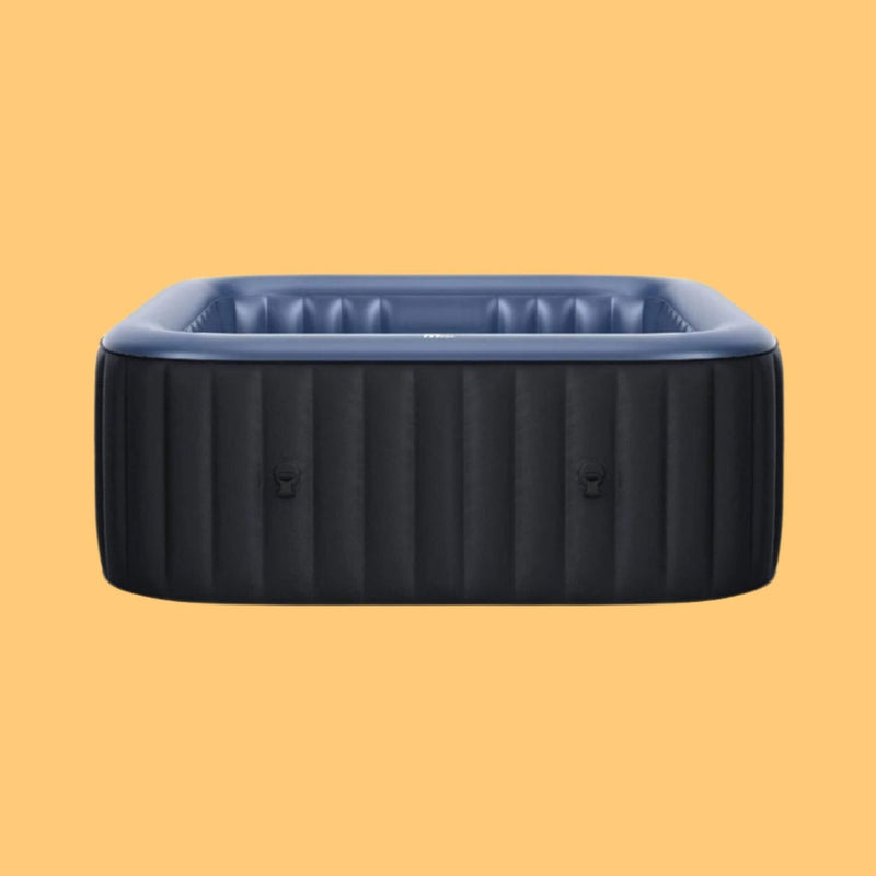 MSpa Tekapo Comfort Series Six-Person Inflatable Square Bubble Spa Hot Tub With 132 Bubble Jets [C-TE062] (SAK80641)