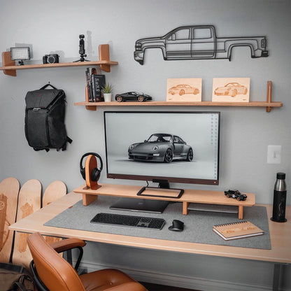 2015 Silverado 2500HD Metal Car Wall Art - MT0516