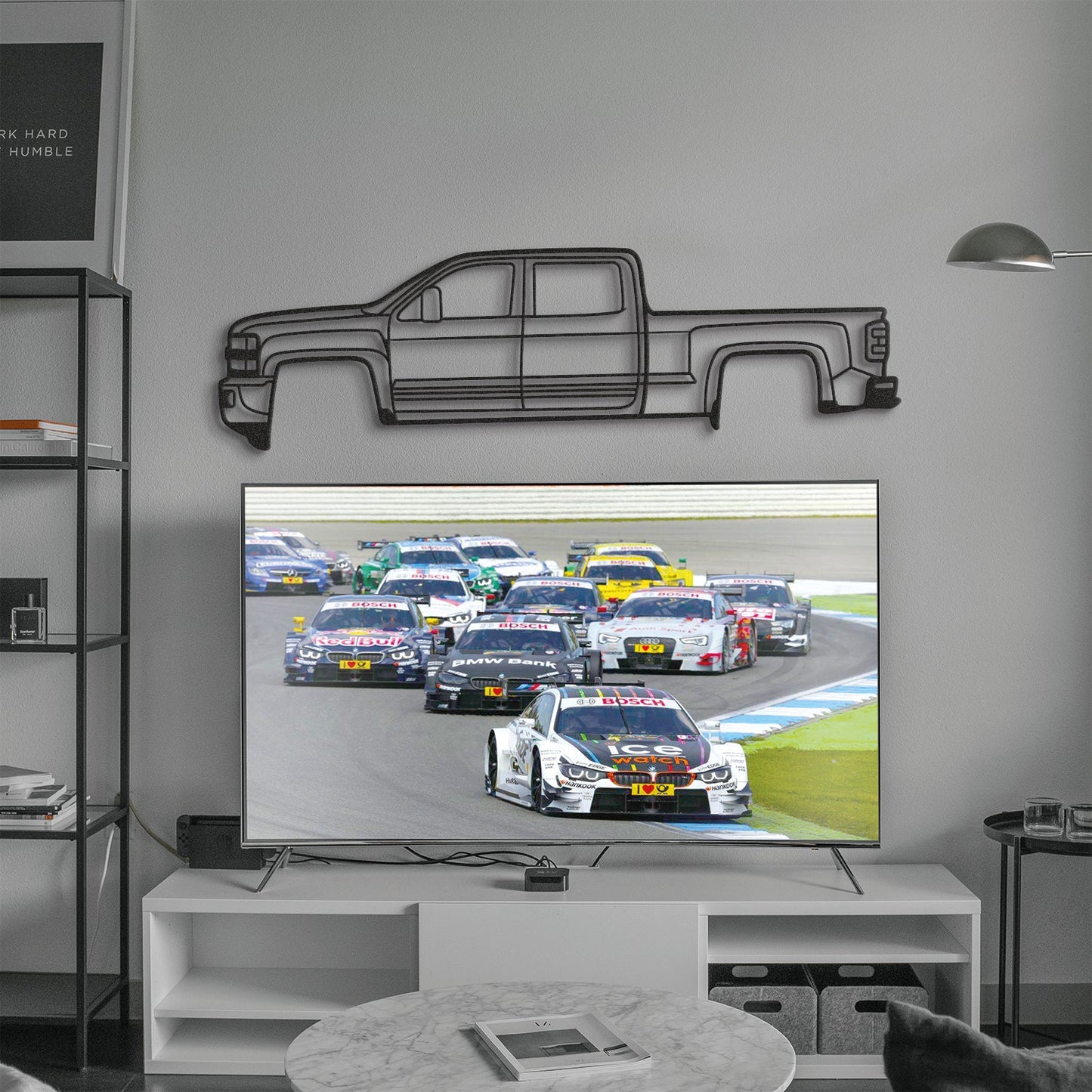 2015 Silverado 2500HD Metal Car Wall Art - MT0516
