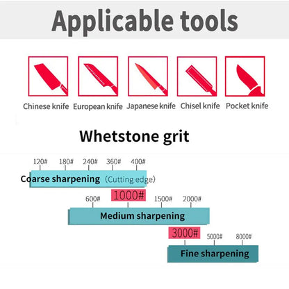 Multicolor ceramic knife sharpener whetstone set kitchen blade sharpening stone