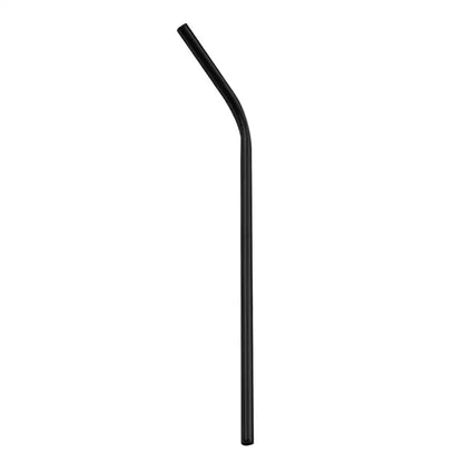 Multicolor stainless steel reusable straws kitchen dining set