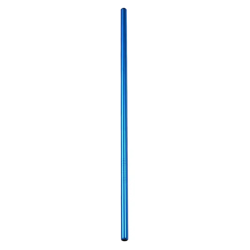 Multicolor stainless steel reusable straws kitchen dining set