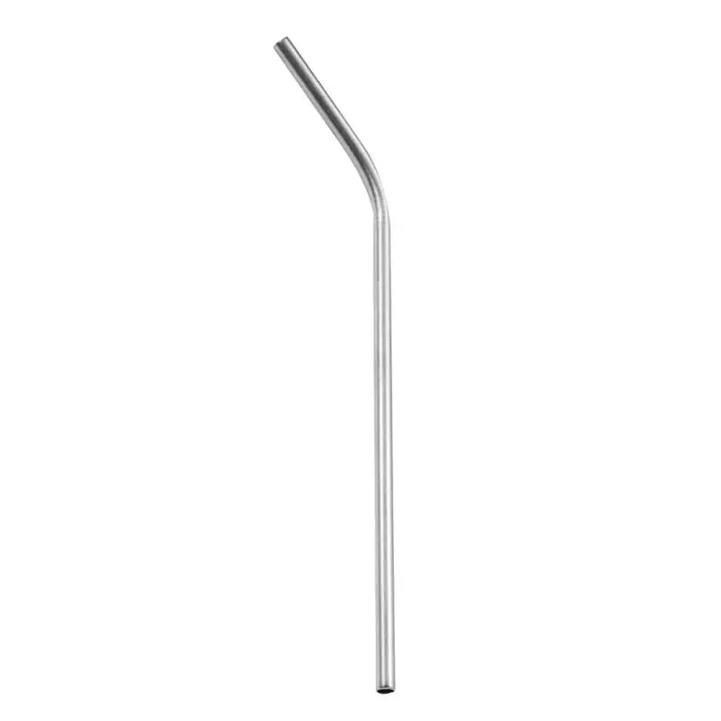 Multicolor stainless steel reusable straws kitchen dining set