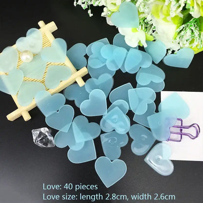 Multicolor stars glow dark wall stickers bedroom luminous decor