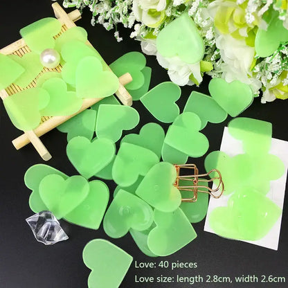 Multicolor stars glow dark wall stickers bedroom luminous decor