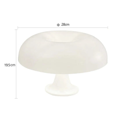 DecorBites™ Mushroom table lamp minimalist modern bedroom bedside lamp Danish designer orange decorative table lamp