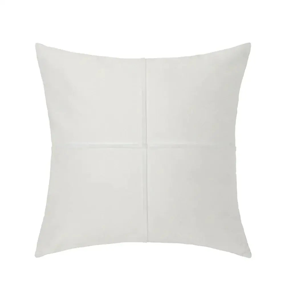 Mustard yellow cross faux suede pillow cover living room decor
