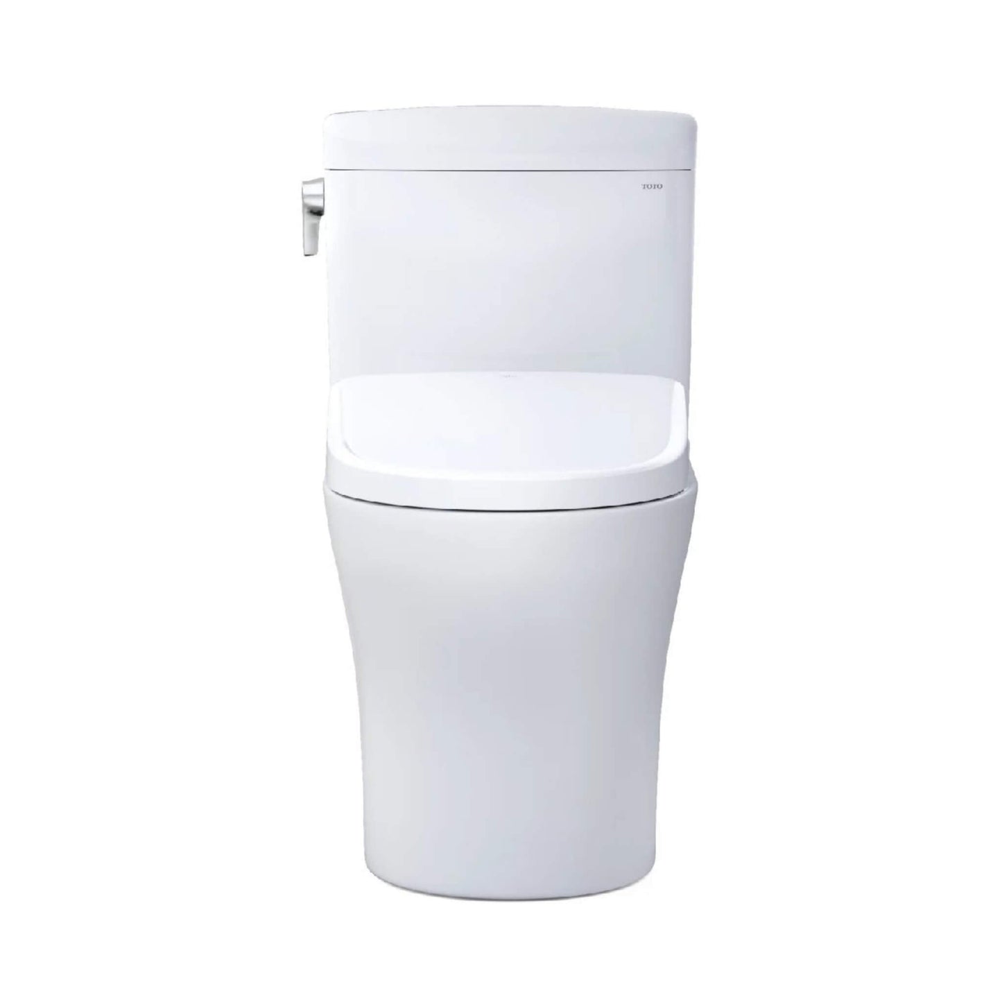 [MW4364736CEMFGN#01] TOTO Aquia IV Cube 1.28 GPF And 0.9 GPF Dynamax Tornado Flush Toilet With Washlet S7A Bidet Seat (SAK74285)