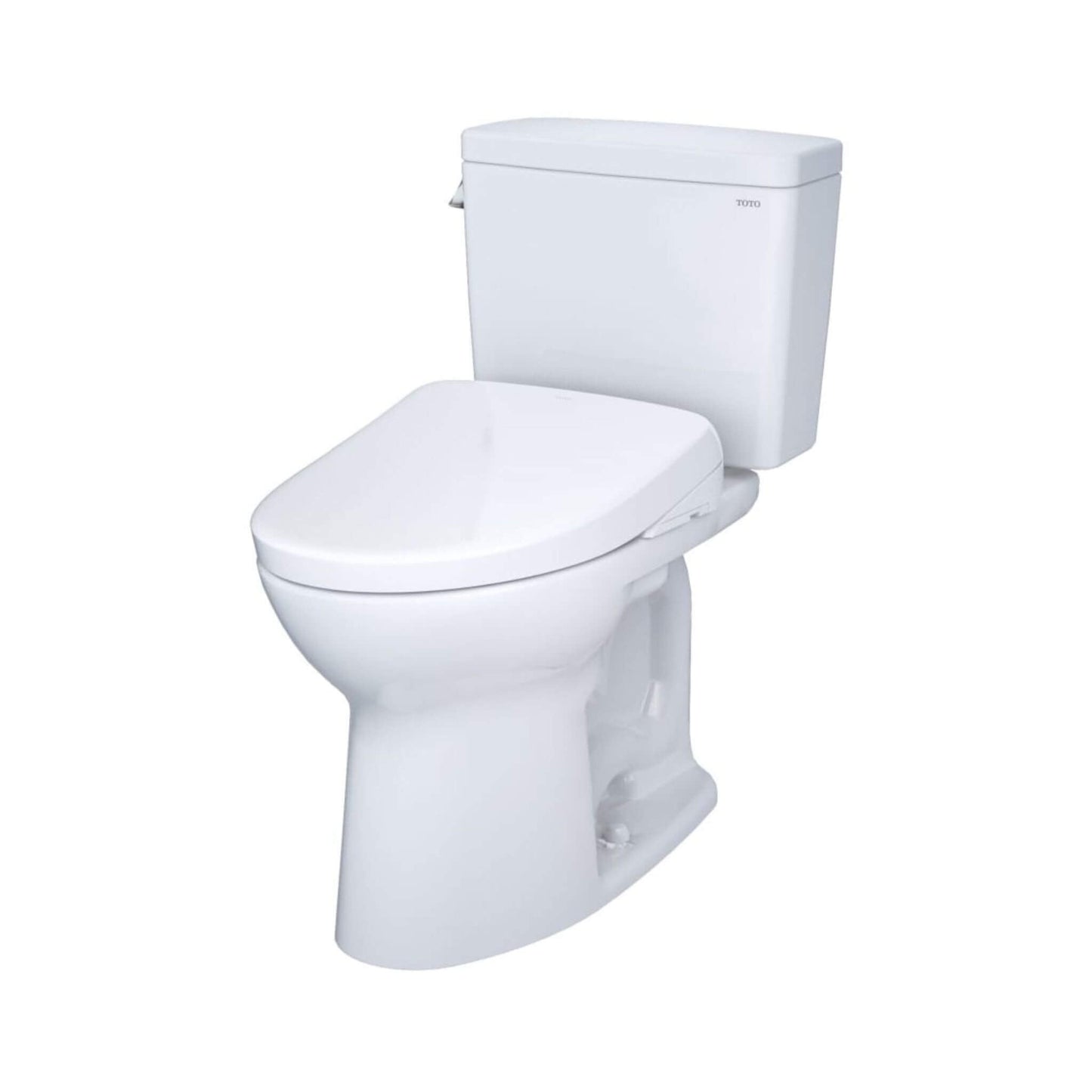 [MW7764726CEFG.10#01] TOTO Drake 1.28 GPF Universal Height Toilet With Washlet S7 Bidet Seat And 10" Rough-In (SAK58267)