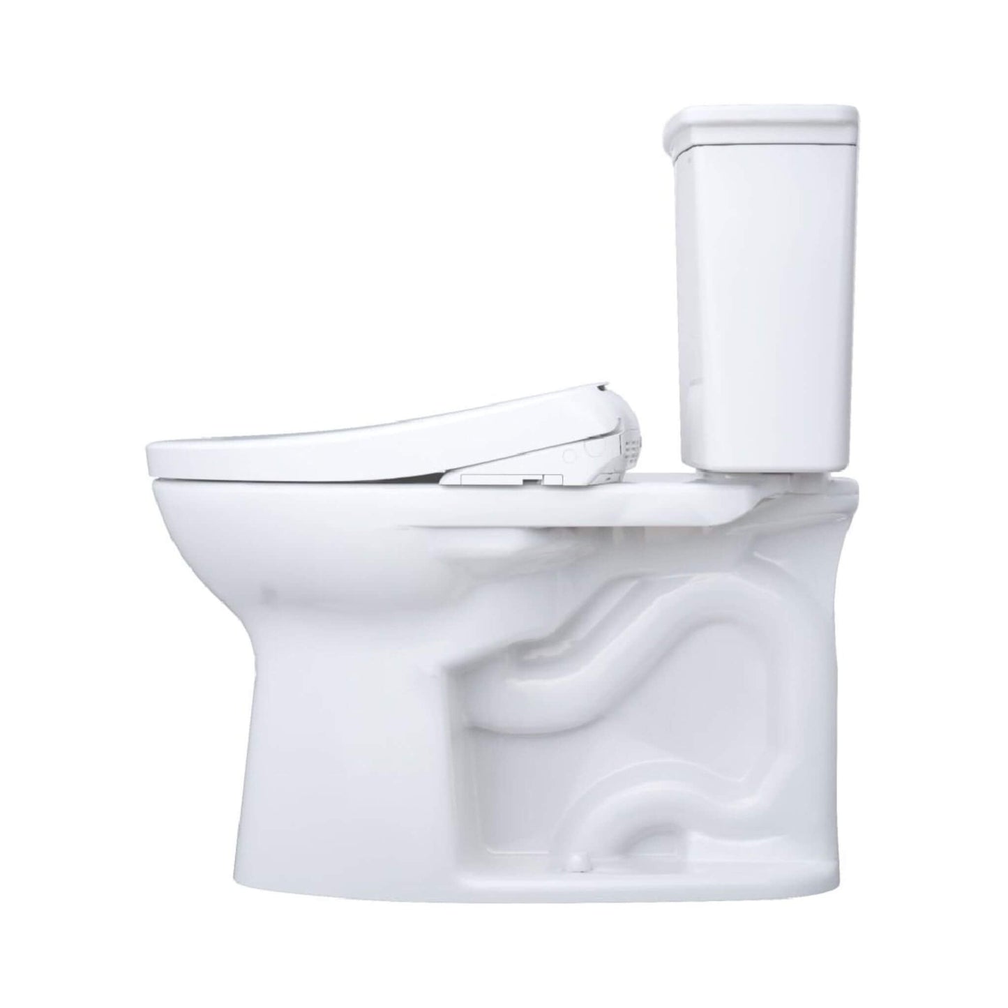 [MW7864726CEFG.10#01] TOTO Drake Elongated Chair Height Transitional Toilet With S7 Bidet Seat And 10" Rough In (SAK95631)
