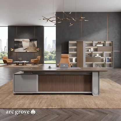 Myer · Modern Executive L-Shaped Desk
