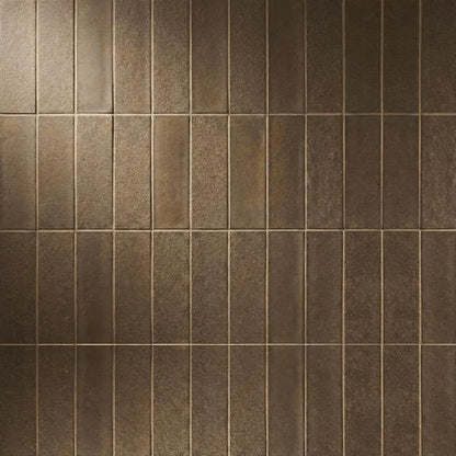 Delos Sun Matte Subway Glass Tiles 2x6